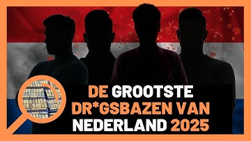 DIT ZIJN DE GROOTSTE DR*GSBAZEN VAN NEDERLAND IN 2025!