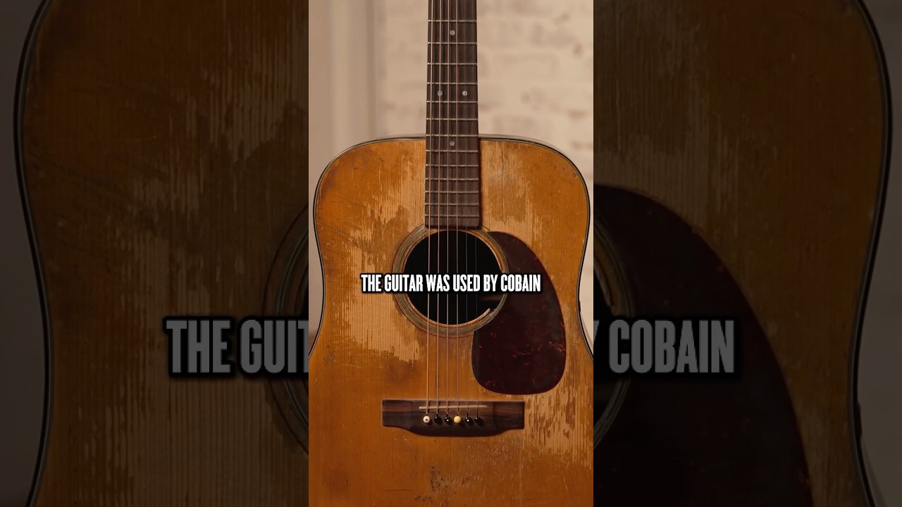 Kurt Cobain's Martin D-18 "Grandpa"
