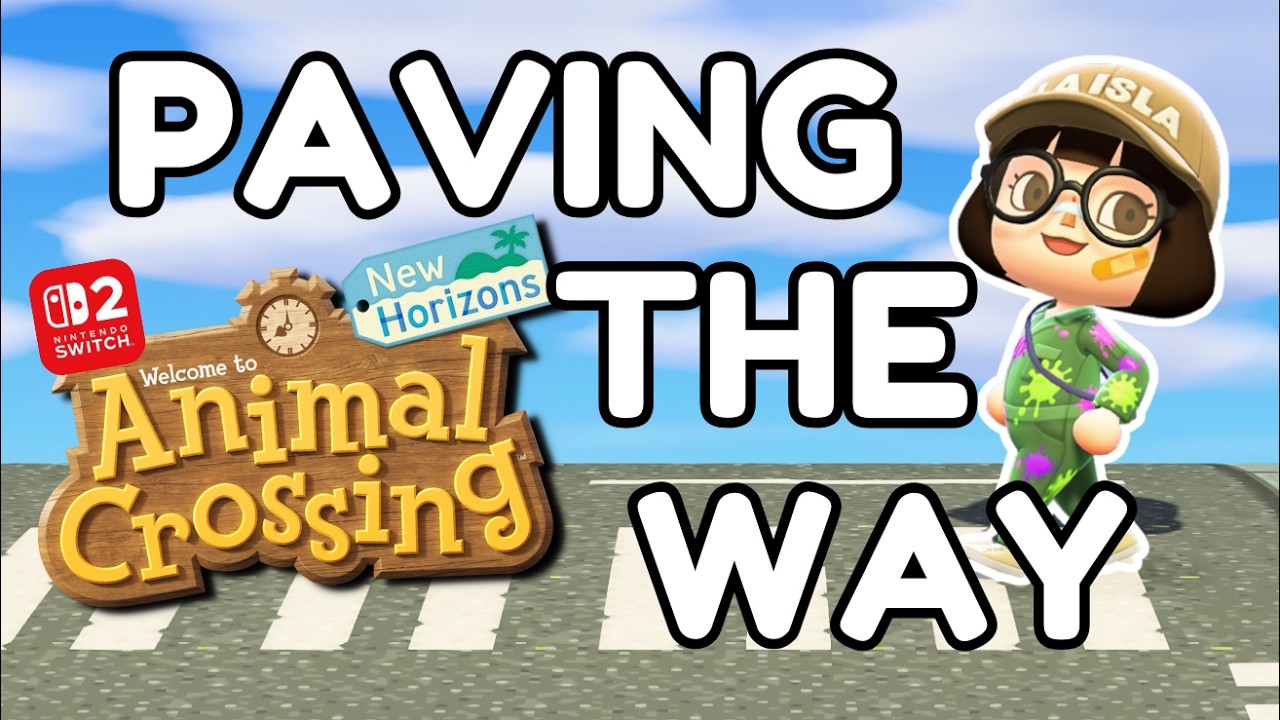 PATHING MY ENTIRE ACNH 3.0 ISLAND (sort of) | Nintendo Switch 2 | ACNH Speed Build