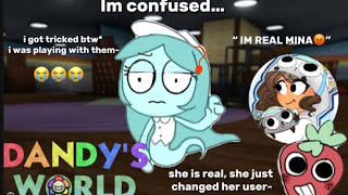 MEETING A FAKE MEEB MINA? (short vid) * i got tricked and i was acting like a fool😭