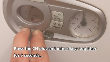 Ferroli Modena C HE Service Modes