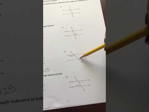 Do Alternate Exterior Angles Have The Same Measure?