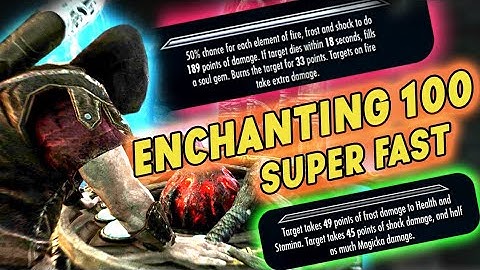 Level Up Enchanting to 100 Super Fast using glitches | BEST METHOD | Skyrim Anniversary Edition 2024