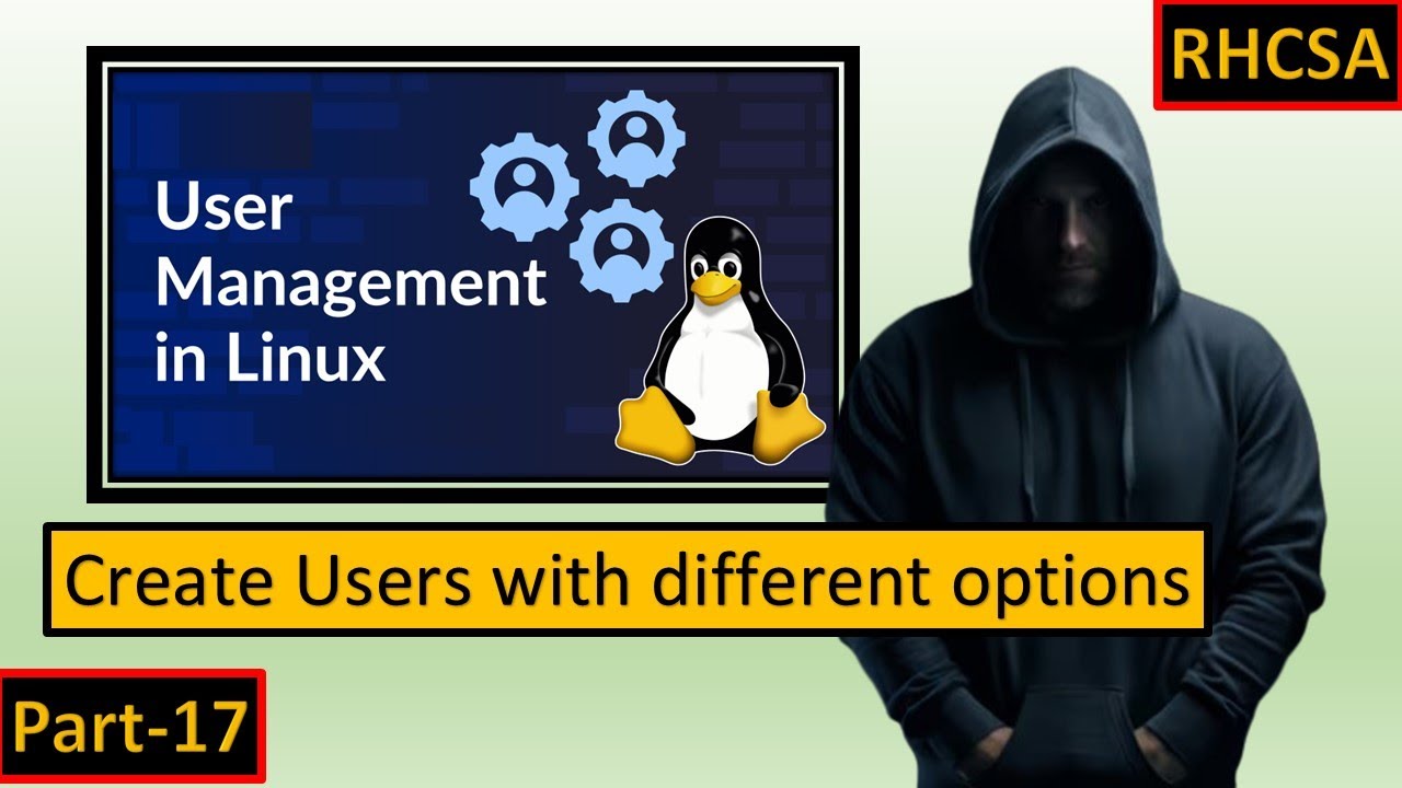 Managing Users in Linux 🔥 | useradd Command with Options Explained ...