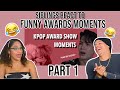 KPOP AWARD SHOW MOMENTS I THINK ABOUT A LOT | REACTION PART1