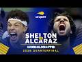 Ben Shelton vs. Carlos Alcaraz Highlights | 2026 US Open Quarterfinal
