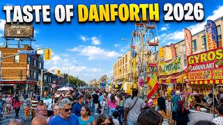 Taste of the Danforth 2026 🇨🇦 | Toronto's Biggest Food Festival!