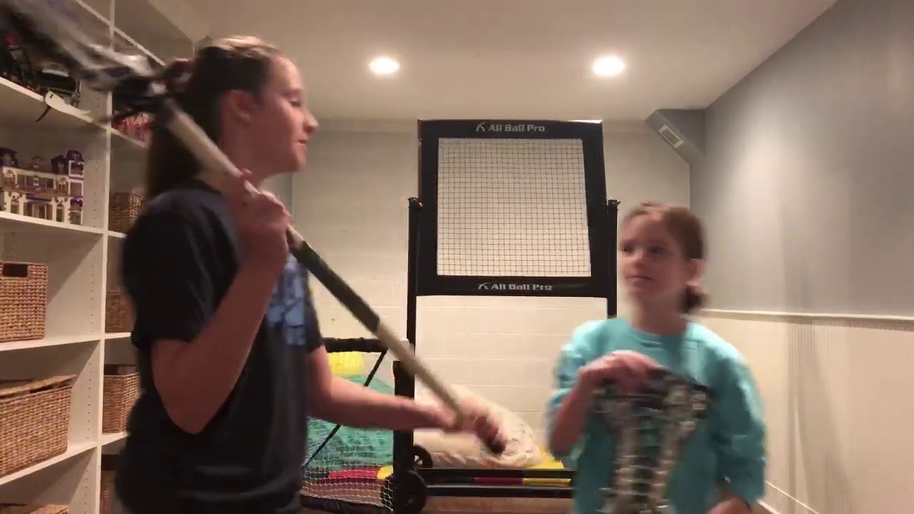 The Give and Go Pass and Catch Lacrosse Drill Using a Swax Lax Ball