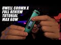 Uwell crown x full review tutorialuwell crown x  full review  tutorial