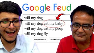 Funniest Things People Search on Google [Google Feud vs Dad]