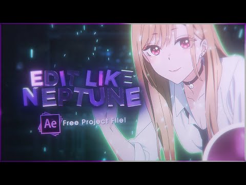 How To Edit Like Neptun (one frame, twixtor) | After Effects AMV Tutorial 2022 - Free Project File