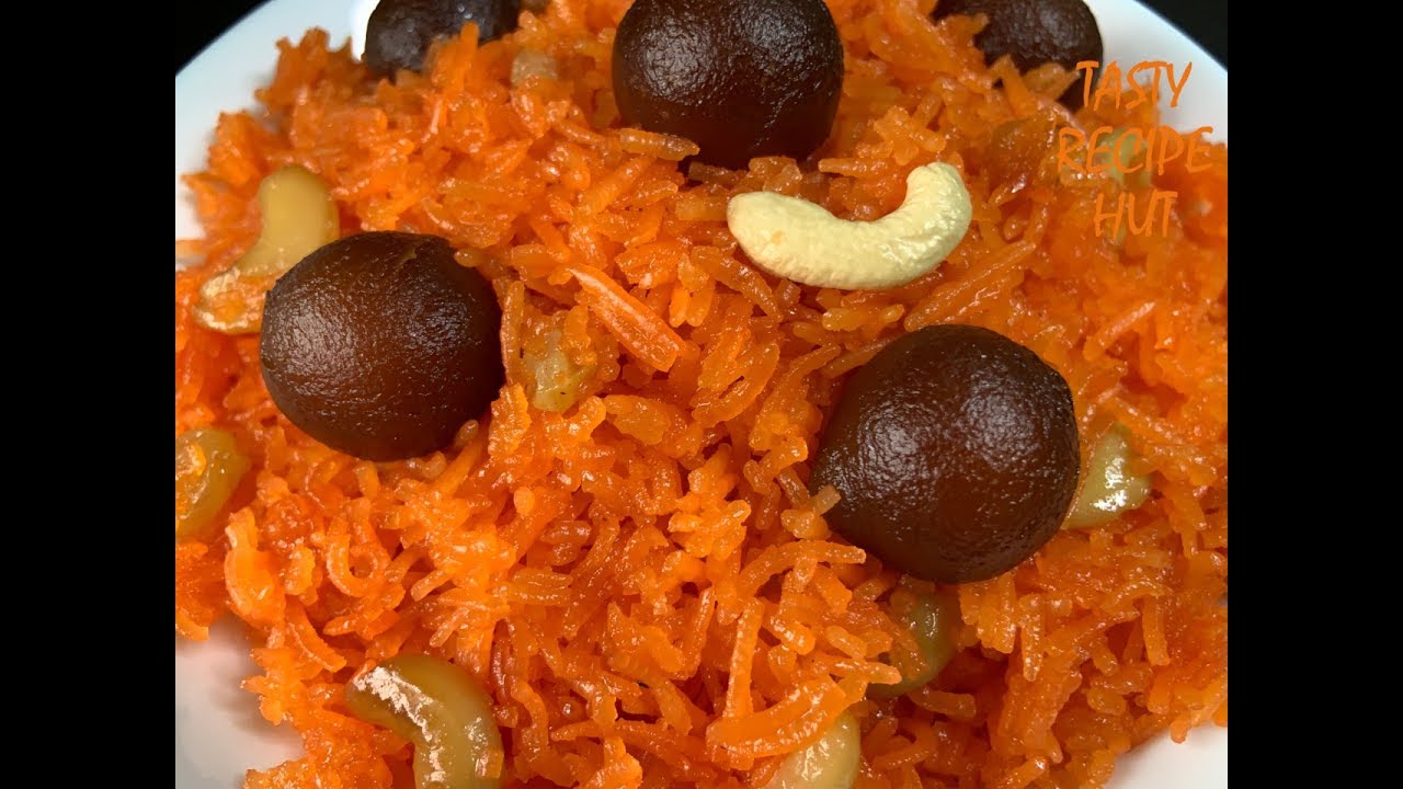 Zarda pulao ! Meethe Chawal with gulab jamun is the perfect combo to satisfy your sweet craving | Tasty Recipe Hut