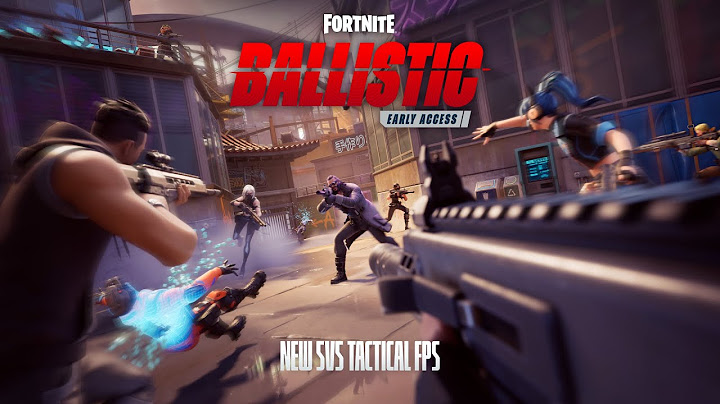 Fortnite Ballistic Launch Trailer
