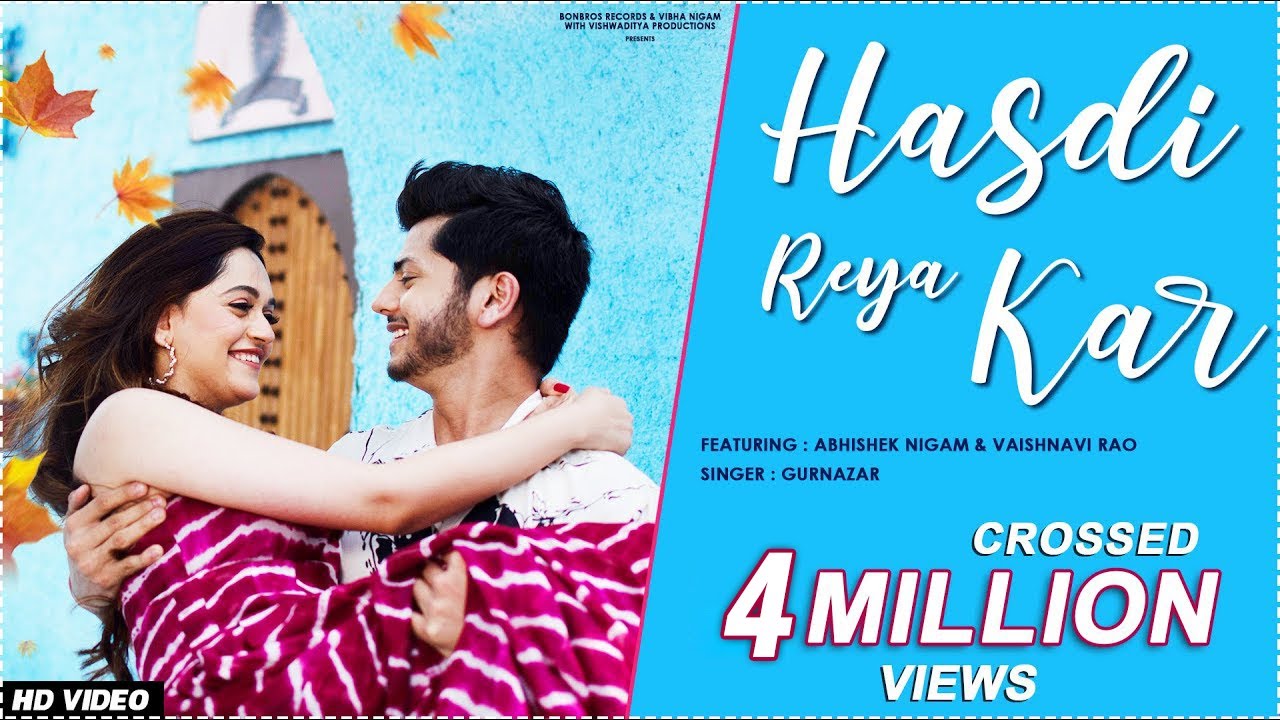 Hasdi Reya Kar Official Video Gurnazar Ft Abhishek Nigam  Vaishnavi Rao  New Song 2021