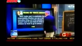 Glenn Beck Race Baiting Racist 101 in 2 minutes flat