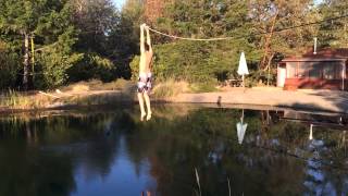Zip line fail