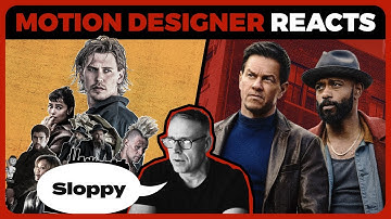 Motion Designer Reacts to Bad & Great Title Sequences 01