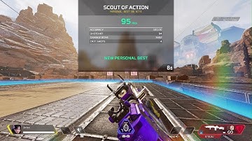 Scout of action - 94 score 100% Apex legends