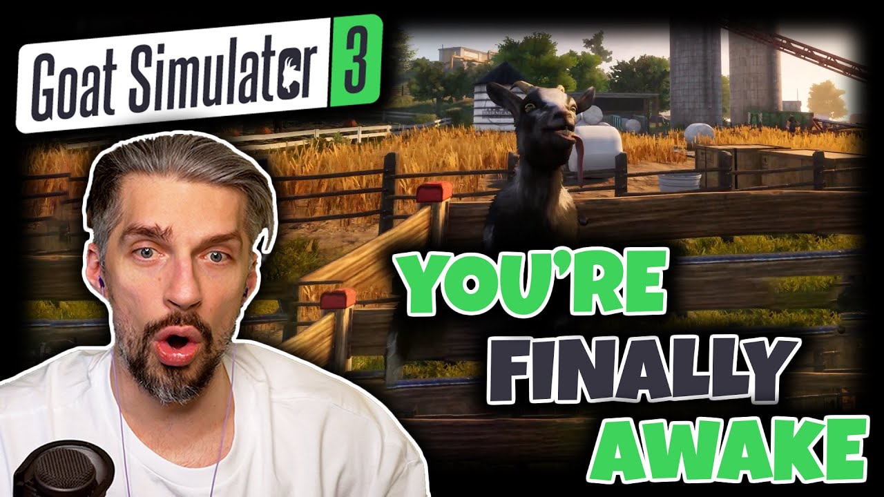 Ah, Im finally awake! // Goat Simulator 3 Walkthrough Part 1 - YouTube
