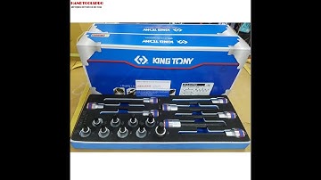 Bộ tuýp 1 2 inch 17 chi tiết Kingtony 9 4147PRV