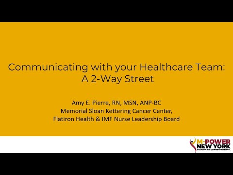 Communicating with your