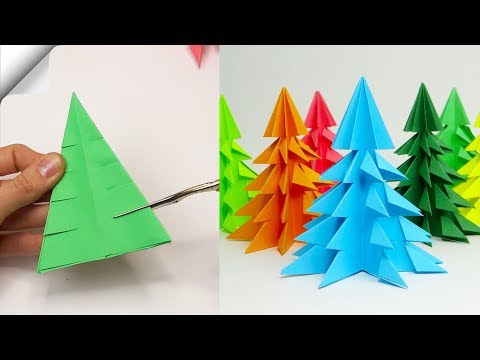 Çocuklar için DİY Noel ağacı | Noel el sanatları