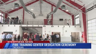 Owensboro cuts ribbon on Walter Freeman Fire Training Center