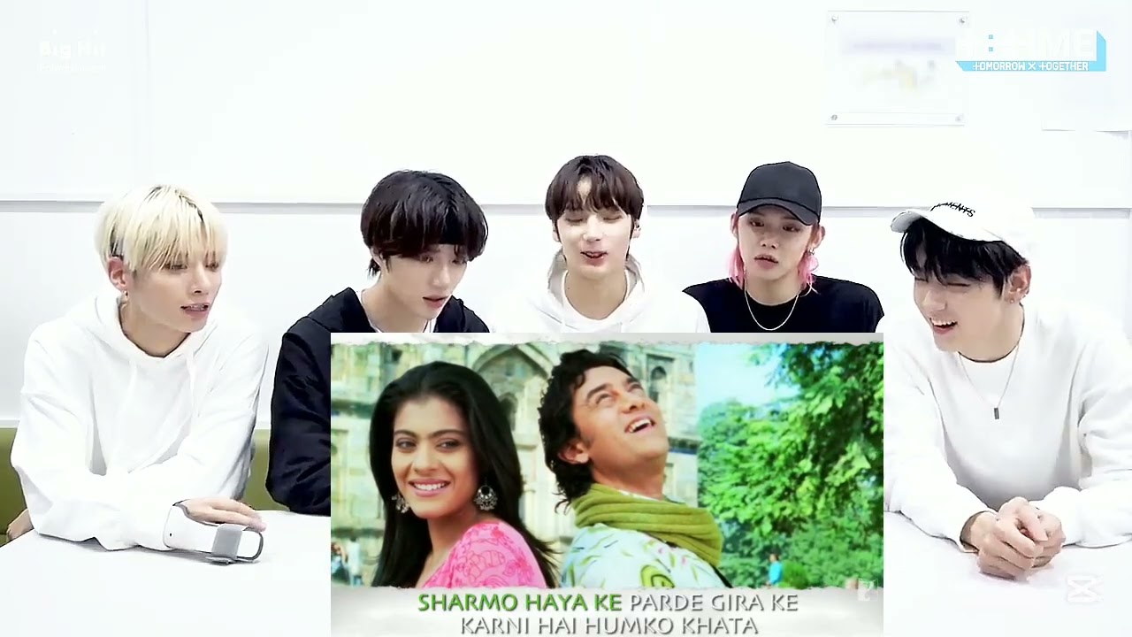 TXT react to Bollywood song| Chaand Seefarish song|| Kpop idol react on Hindi song|