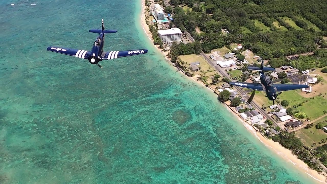 GoPro Warbirds footage - Hawaii