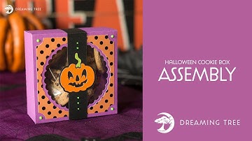 SVG  File- Halloween Cookie Box - Assembly Tutorial (For Cricut, Silhouette, and ScanNCut)