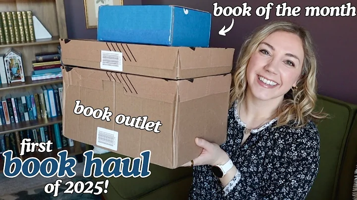 First Book Haul of 2025! *Book of the Month & Book Outlet Book Haul* 20+ Books!
