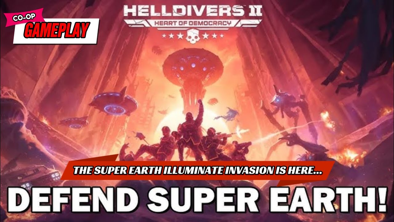 Helldivers 2 - INSANE Super Helldive Difficulty 10! | Illuminate Super ...