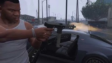 Tec-9 Animated for GTA V PC
