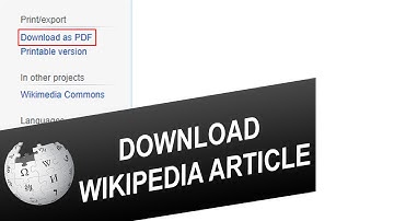 How to Download Wikipedia Article for Offline Reading on Desktop, Android, iPhone or iPad