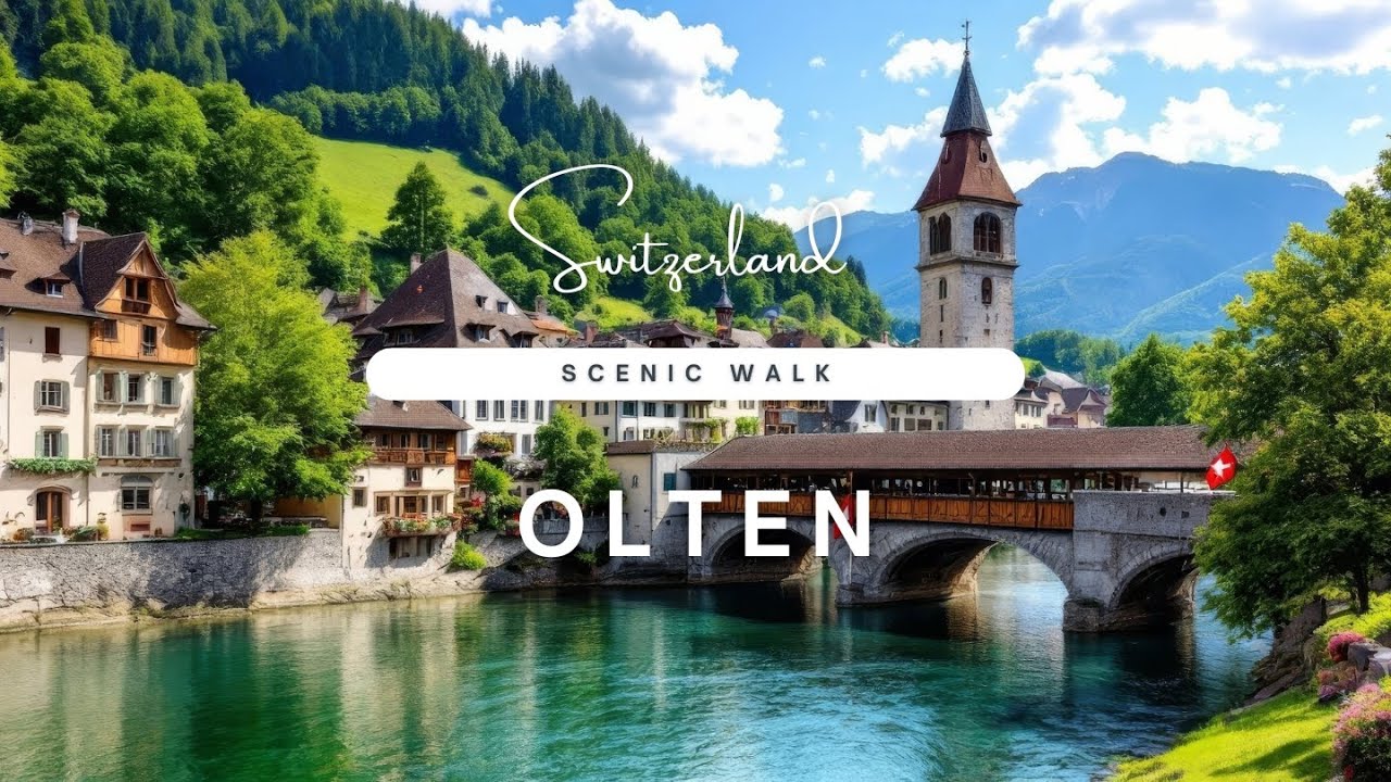 #18 SWITZERLAND I Olten: A Charming Swiss Town with a Rich History and Scenic Beauty 🇨🇭
