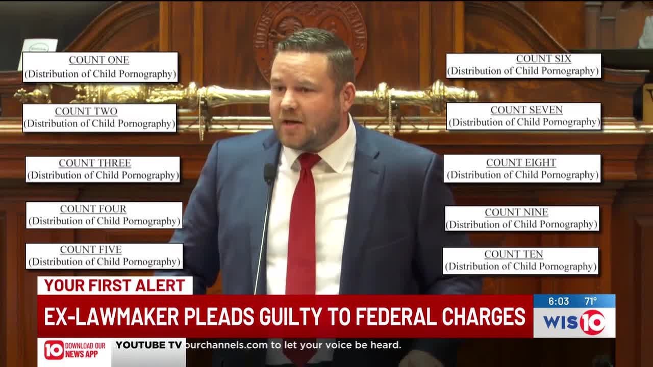 Ex-SC lawmaker pleads guilty to distributing child sex abuse material ...
