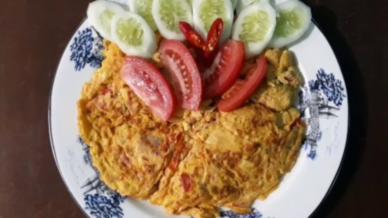 Cara Memasak Telur  Dadar  Merah II Olahan  Telur  Sederhana 