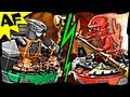 NRG KAI vs CHOKUN 9591 Lego Ninjago Weapon Pack Spinjitzu Battle & Stop Motion Set Review