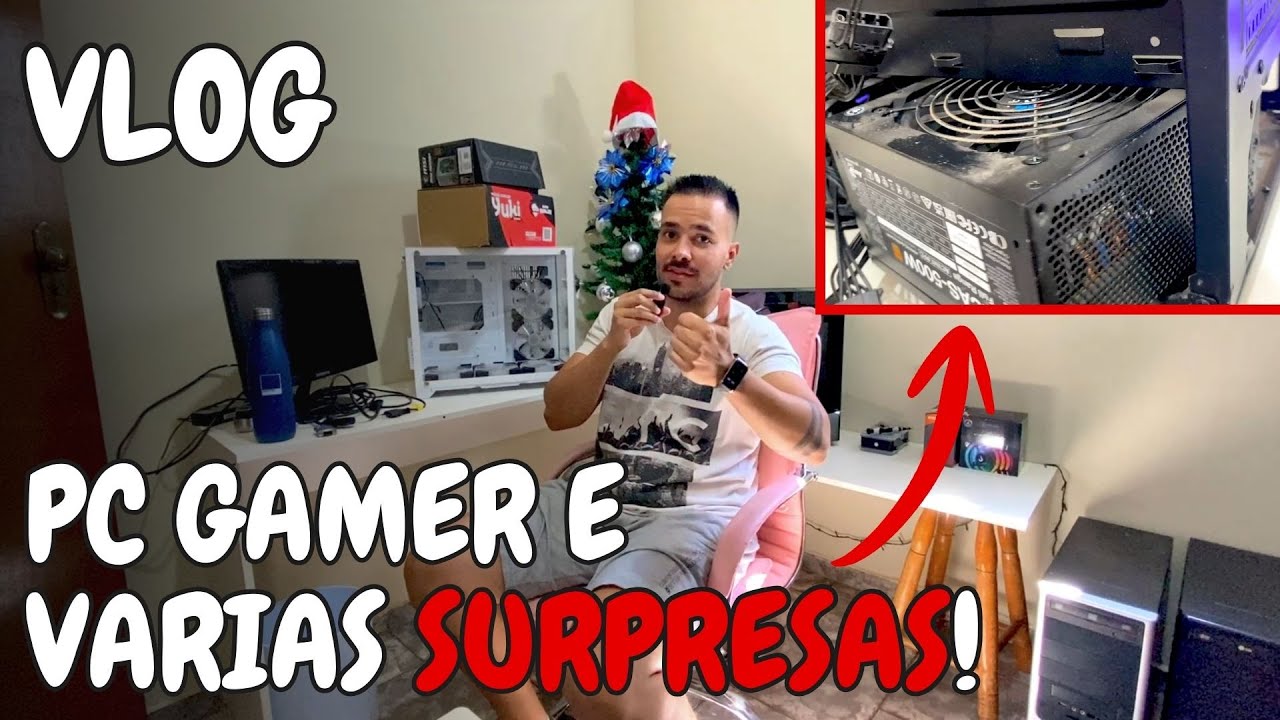 VLOG 01 - Dando UPGRADE no PC GAMER ! E algumas SURPRESAS ... - YouTube
