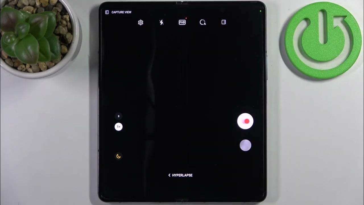 How to Change Time Lapse Speed in SAMSUNG Galaxy Z Fold 4 Time Lapse
