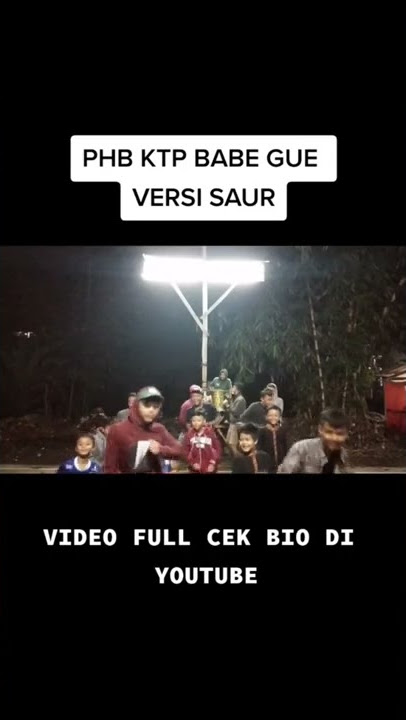 Lagu saur paling enak KTP BABE GUE #saur #ramadhantiba #lagusahur #sahur #puasa #bulanpuasa