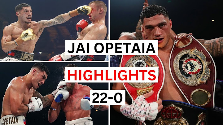 Jai Opetaia (22-0) Highlights & Knockouts