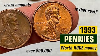 Valuable Pennies: Analyzing Record-Breaking 1993 Lincoln Cents screenshot 1