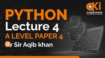 Python Lecture # 4 | FUNCTIONS AND PROCEDURES | A level Computer Science | 9618
