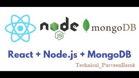 Full Stack React,Node Js,client API and MongoDB. Part-#1 | connect react form to Mongo DB with node