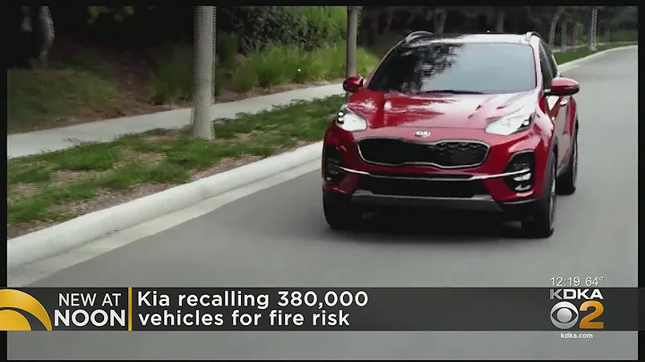 Kia Recalls 380K Vehicles For Fire Risk