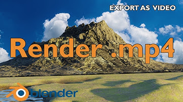 Export to video format in blender #video