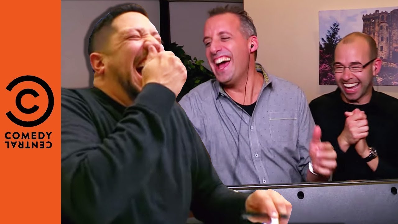 ⁣Sal Loses It During The Receptionist Game | Impractical Jokers
