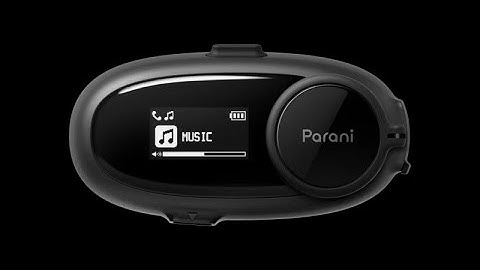 Parani M10 Motorcycle Intercomm Headset