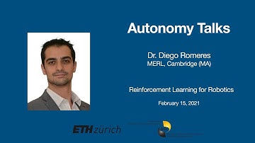 Autonomy Talks - Diego Romeres: Reinforcement Learning for Robotics